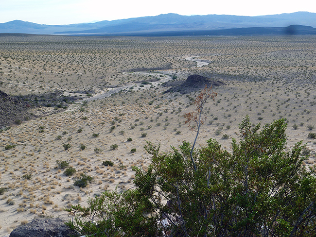 Another view from atop the Plume Agate collecting area.